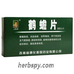 He Chan Pian OR Hechan Tablets for primary bronchial lung tumour